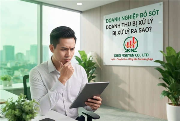 Doanh nghiệp bỏ sót doanh thu bị xử lý ra sao?