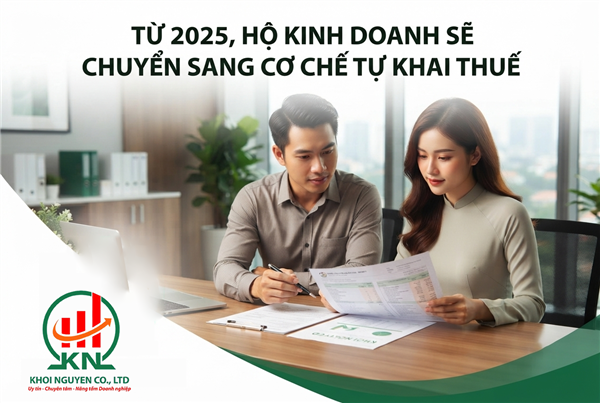 Từ 2025, hộ kinh doanh sẽ chuyển sang cơ chế tự khai thuế