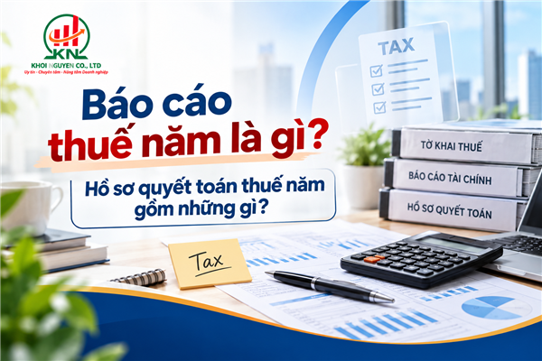 Báo cáo thuế năm là gì? Hồ sơ quyết toán thuế năm gồm những gì?