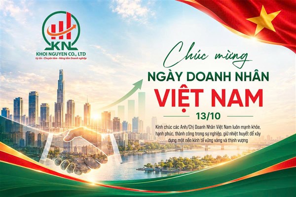 Chúc mừng ngày Doanh nhân Việt Nam 13/10