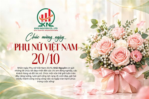 Chúc mừng Ngày Phụ nữ Việt Nam 20/10