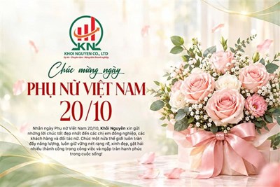 Chúc mừng Ngày Phụ nữ Việt Nam 20/10