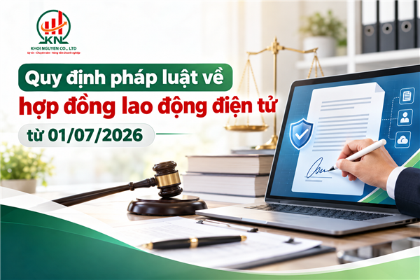 Quy định pháp luật về hợp đồng lao động điện tử từ 01/07/2026