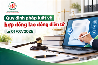 Quy định pháp luật về hợp đồng lao động điện tử từ 01/07/2026